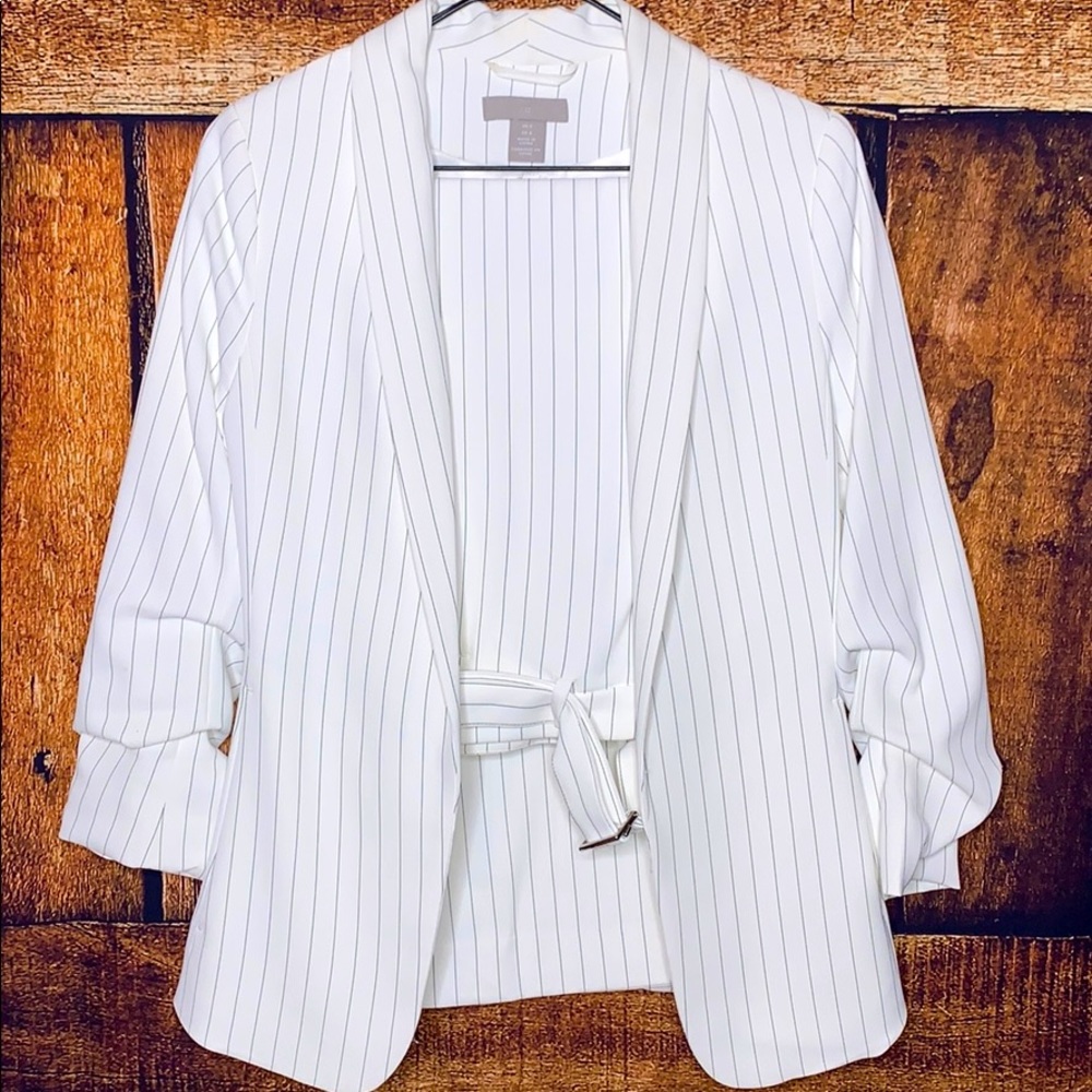 Pinstriped H&M Capri Set